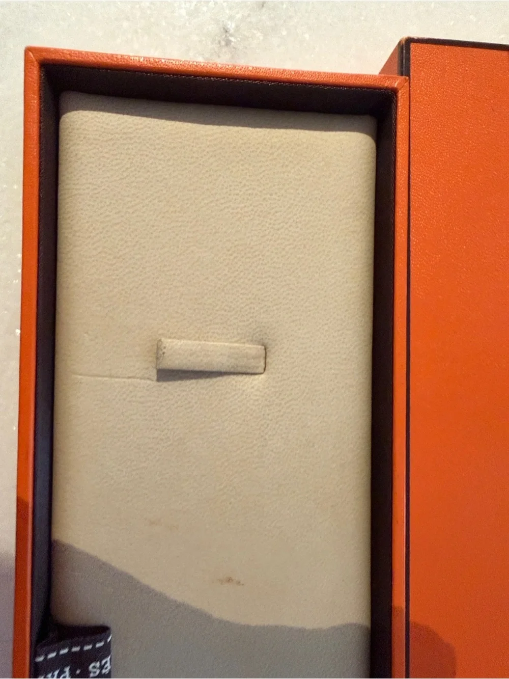 Hermes Orange Signature Watch or Bracelet Box